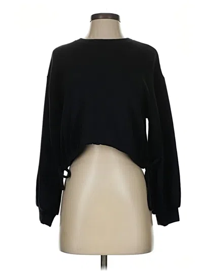 Pre-owned Zara Pullover Sweater In Black
