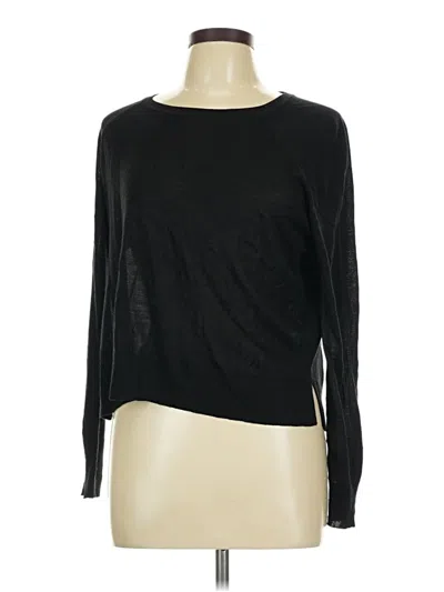 Pre-owned Zara Pullover Sweater In Black