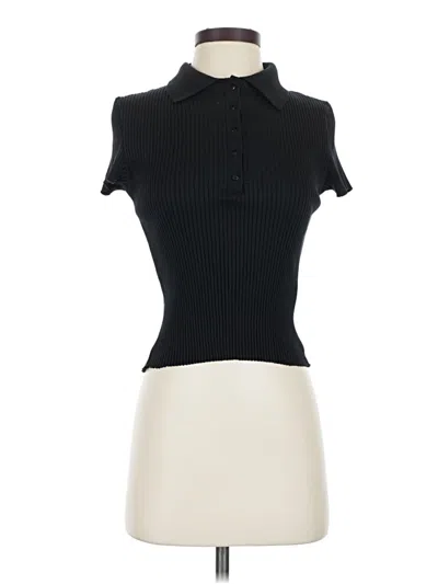 Pre-owned Zara Pullover Sweater In Black