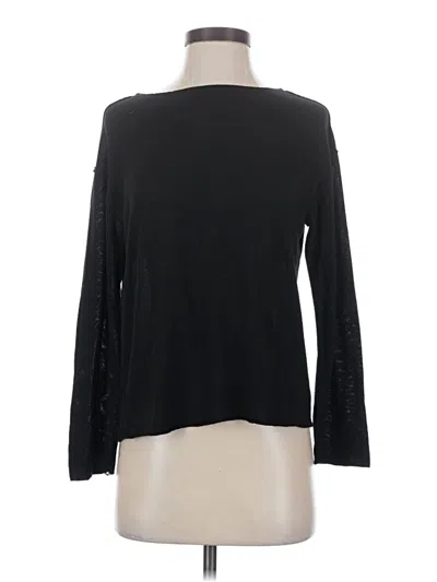 Pre-owned Zara Pullover Sweater In Black
