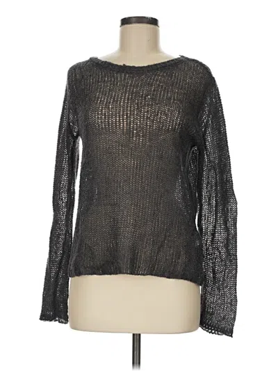Pre-owned Zara Pullover Sweater In Black