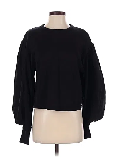 Pre-owned Zara Pullover Sweater In Black