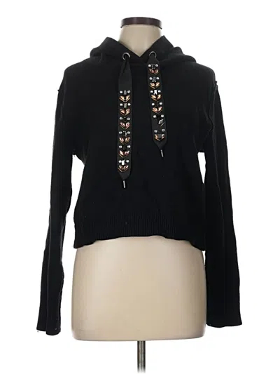 Pre-owned Zara Pullover Sweater In Black