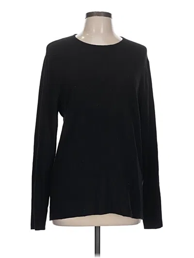 Pre-owned Zara Pullover Sweater In Black