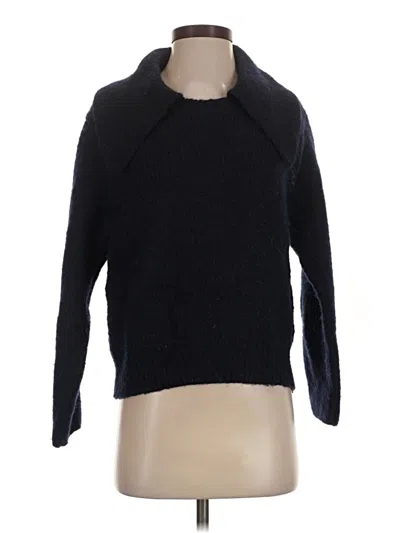 Pre-owned Zara Pullover Sweater In Black