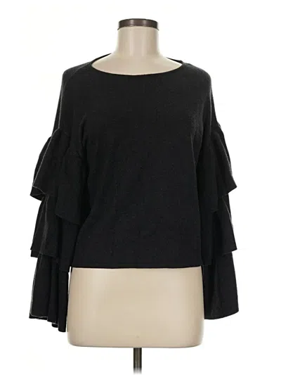 Pre-owned Zara Pullover Sweater In Black
