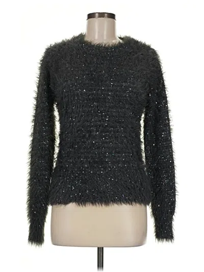 Pre-owned Zara Pullover Sweater In Black