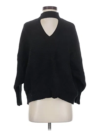 Pre-owned Zara Pullover Sweater In Black