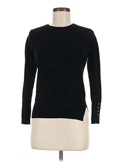 Pre-owned Zara Pullover Sweater In Black