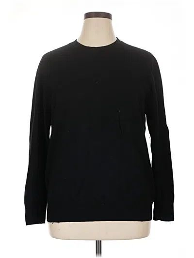 Pre-owned Zara Pullover Sweater In Black