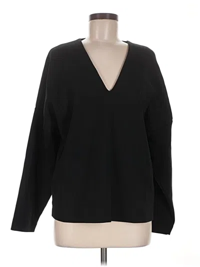 Pre-owned Zara Pullover Sweater In Black