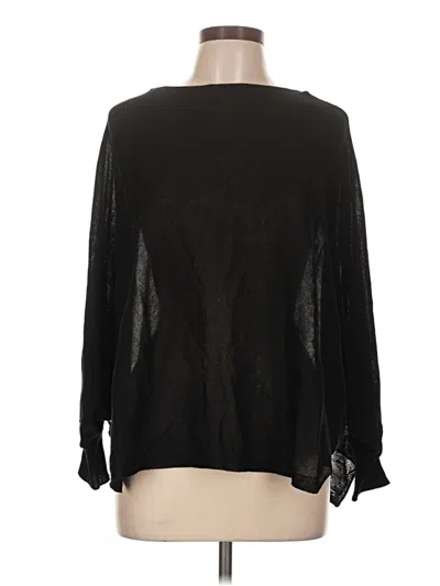 Pre-owned Zara Pullover Sweater In Black