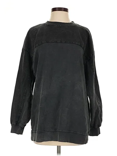 Pre-owned Zara Pullover Sweater In Black