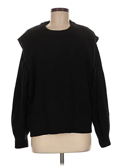 Pre-owned Zara Pullover Sweater In Black
