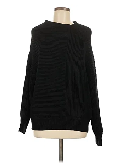 Pre-owned Zara Pullover Sweater In Black