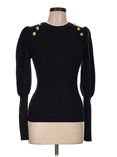 Pre-owned Zara Pullover Sweater In Black