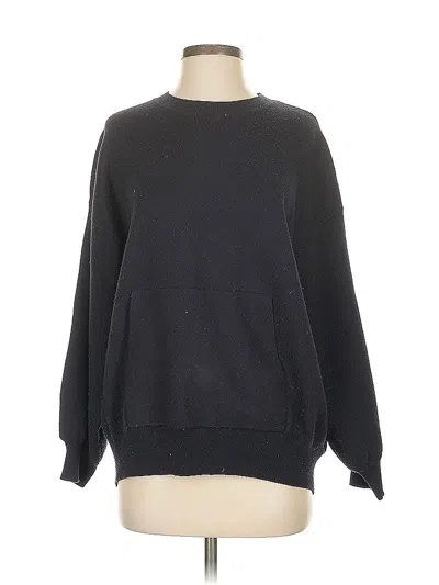 Pre-owned Zara Pullover Sweater In Blue