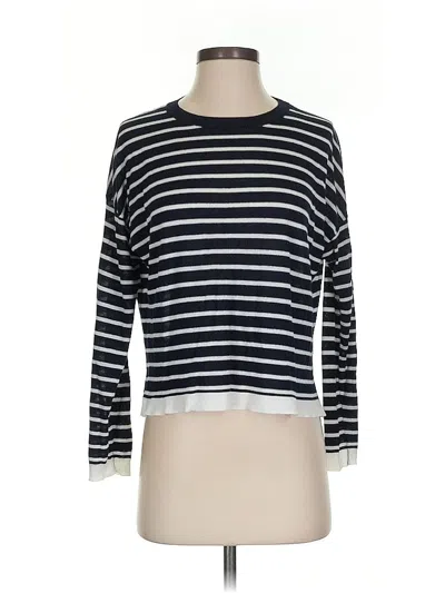 Pre-owned Zara Pullover Sweater In Blue