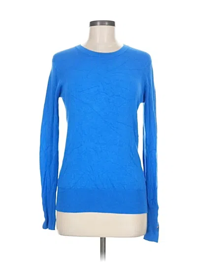 Pre-owned Zara Pullover Sweater In Blue