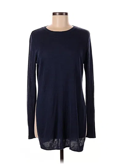 Pre-owned Zara Pullover Sweater In Blue