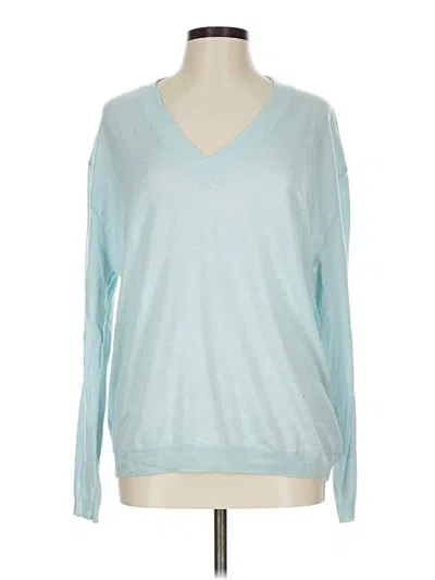 Pre-owned Zara Pullover Sweater In Blue