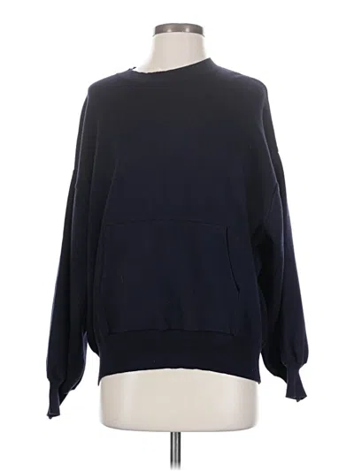 Pre-owned Zara Pullover Sweater In Blue