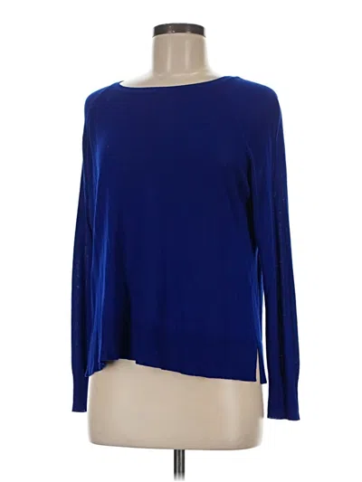 Pre-owned Zara Pullover Sweater In Blue