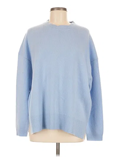 Pre-owned Zara Pullover Sweater In Blue