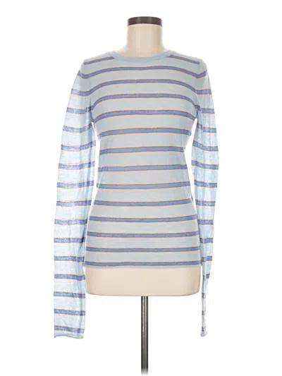 Pre-owned Zara Pullover Sweater In Blue