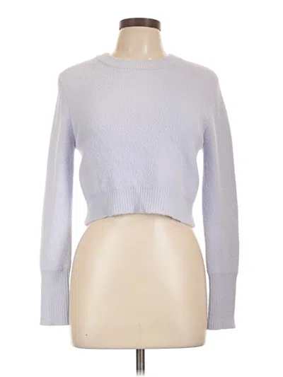 Pre-owned Zara Pullover Sweater In Blue