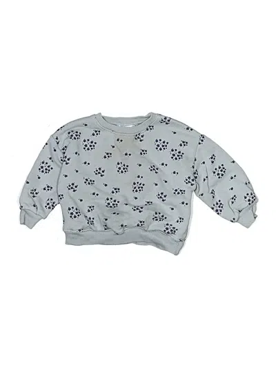 Pre-owned Zara Babies' Pullover Sweater In Blue