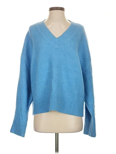 Pre-owned Zara Pullover Sweater In Blue