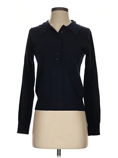 Pre-owned Zara Pullover Sweater In Blue