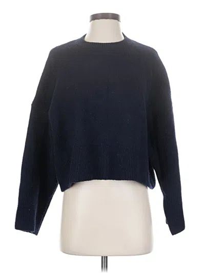 Pre-owned Zara Pullover Sweater In Blue