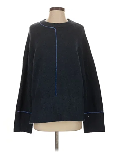 Pre-owned Zara Pullover Sweater In Blue