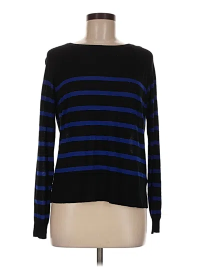 Pre-owned Zara Pullover Sweater In Blue