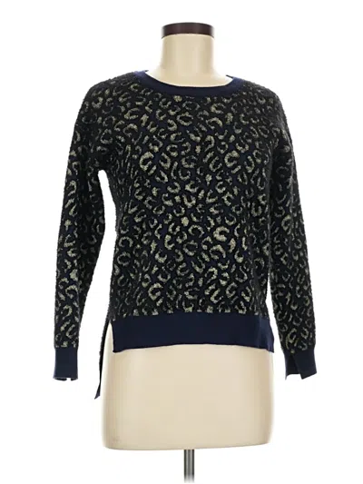 Pre-owned Zara Pullover Sweater In Blue