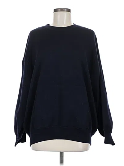 Pre-owned Zara Pullover Sweater In Blue