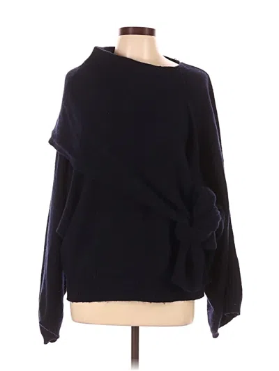 Pre-owned Zara Pullover Sweater In Blue