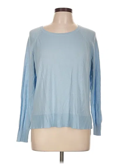 Pre-owned Zara Pullover Sweater In Blue