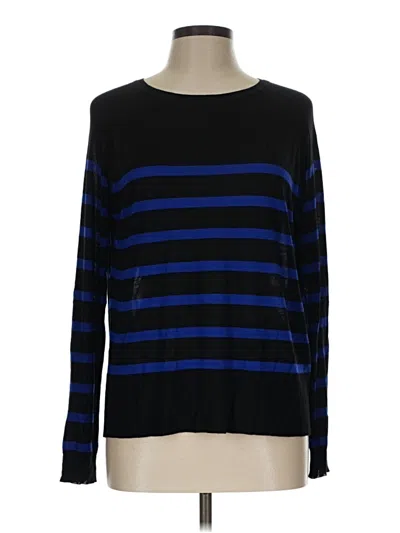 Pre-owned Zara Pullover Sweater In Blue