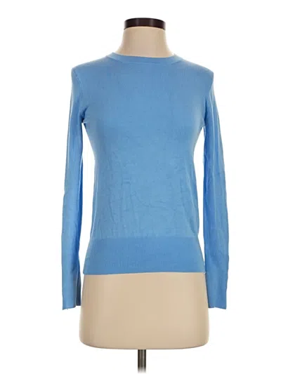 Pre-owned Zara Pullover Sweater In Blue