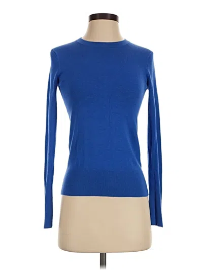 Pre-owned Zara Pullover Sweater In Blue