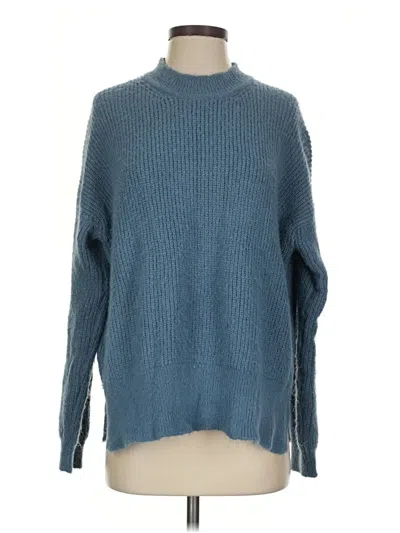 Pre-owned Zara Pullover Sweater In Blue