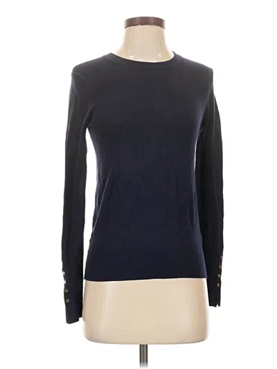 Pre-owned Zara Pullover Sweater In Blue