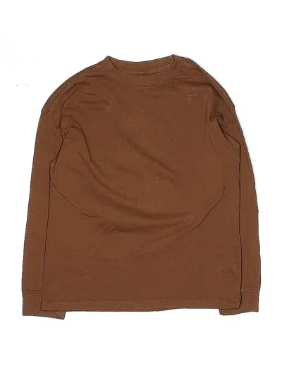 Pre-owned Zara Kids' Pullover Sweater In Brown