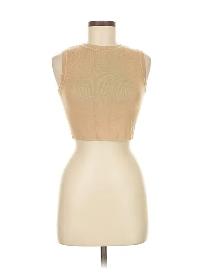 Pre-owned Zara Pullover Sweater In Brown