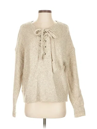 Pre-owned Zara Pullover Sweater In Brown