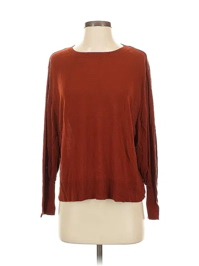 Pre-owned Zara Pullover Sweater In Brown