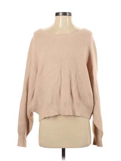Pre-owned Zara Pullover Sweater In Brown